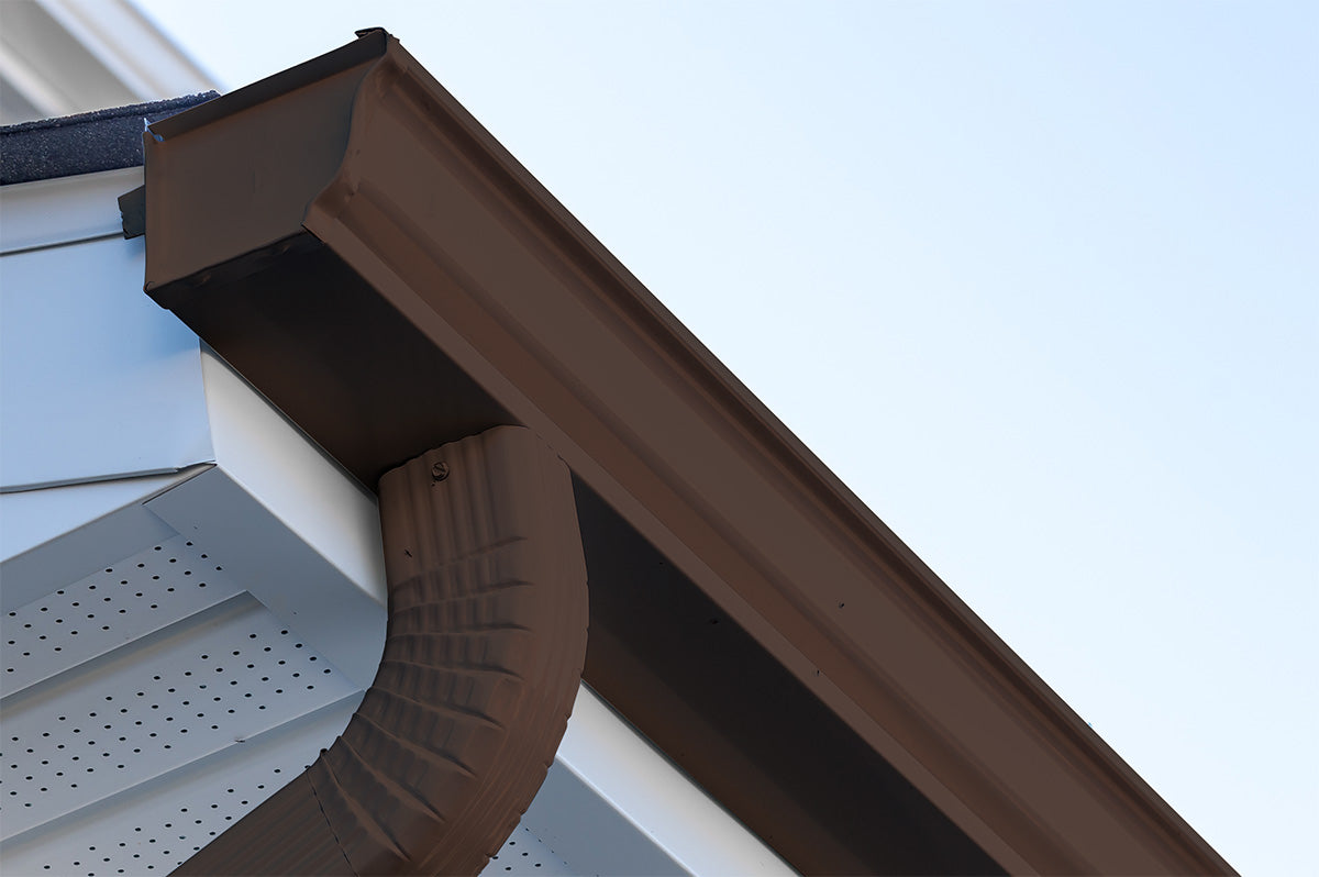 Seamless Gutter - Beaver Brown