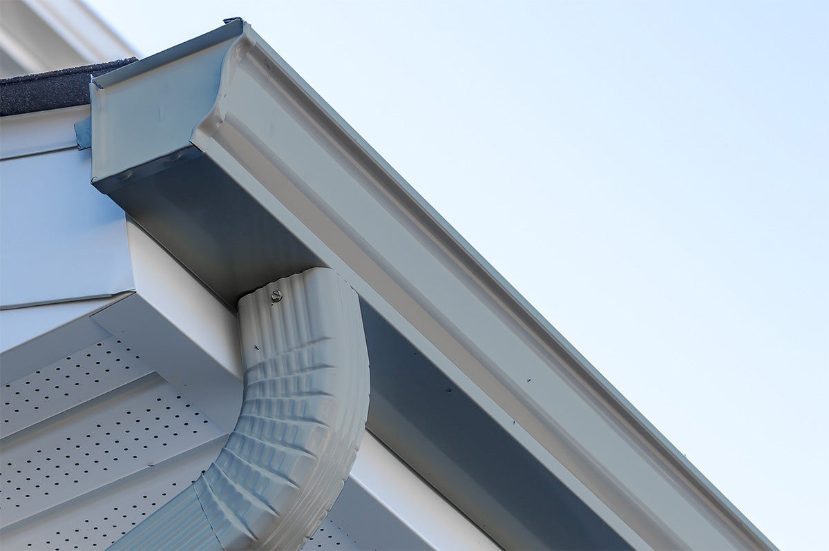 Seamless Gutter - Colonial Gray